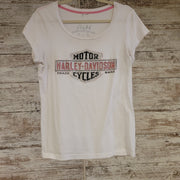 WHITE SHORT SLEEVE TOP