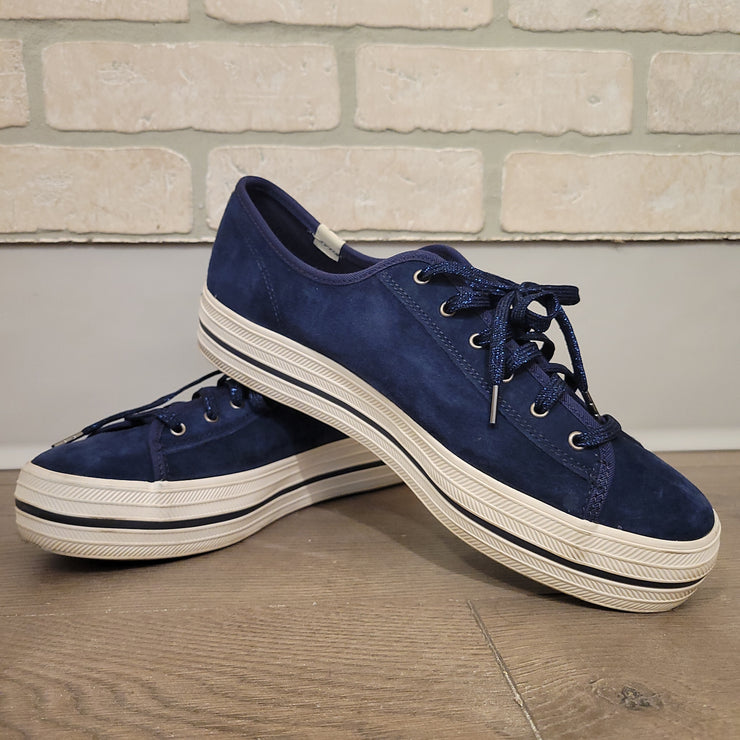 NAVY KEDS TENNIS SHOES - $99