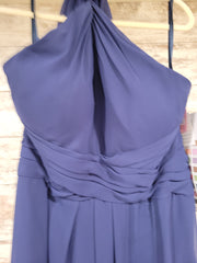 NAVY LONG EVENING GOWN (NEW)