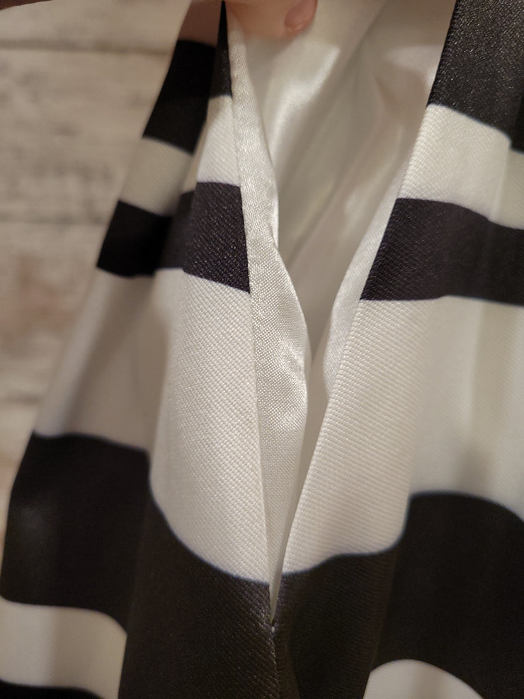 PINK/STRIPE 2 PC A LINE (NEW)