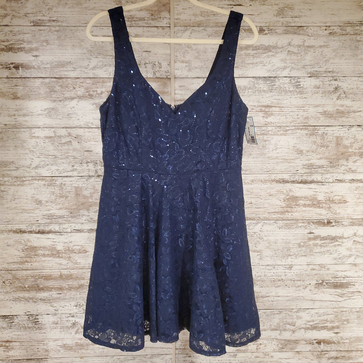 NAVY SHORT DRESS