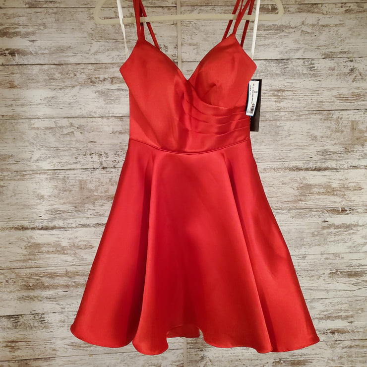 RED SHORT DRESS (NEW) $195