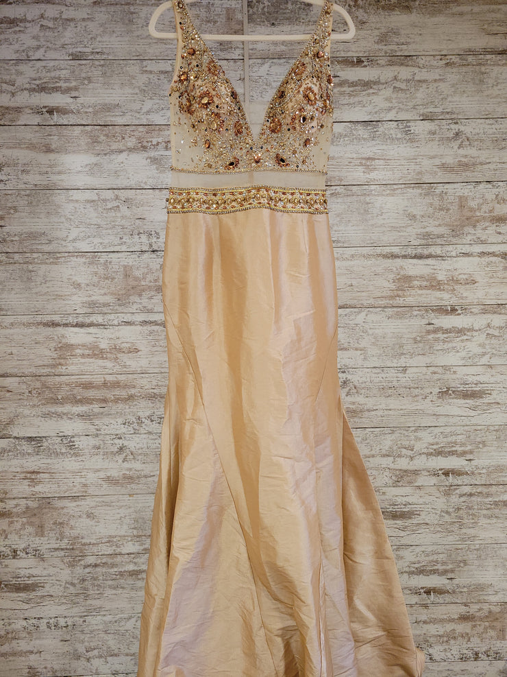 GOLD MERMAID GOWN