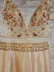 GOLD MERMAID GOWN