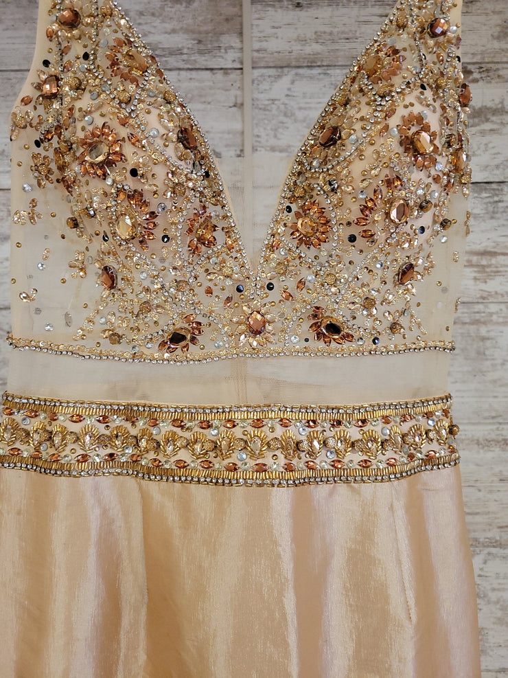 GOLD MERMAID GOWN