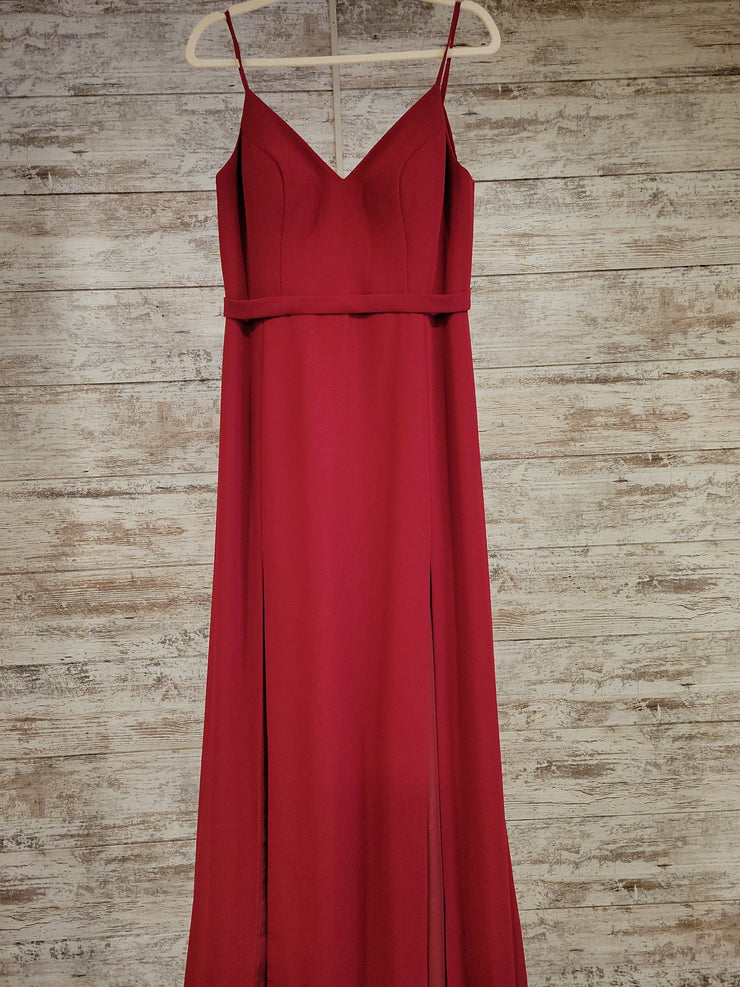 RED LONG EVENING GOWN (NEW)