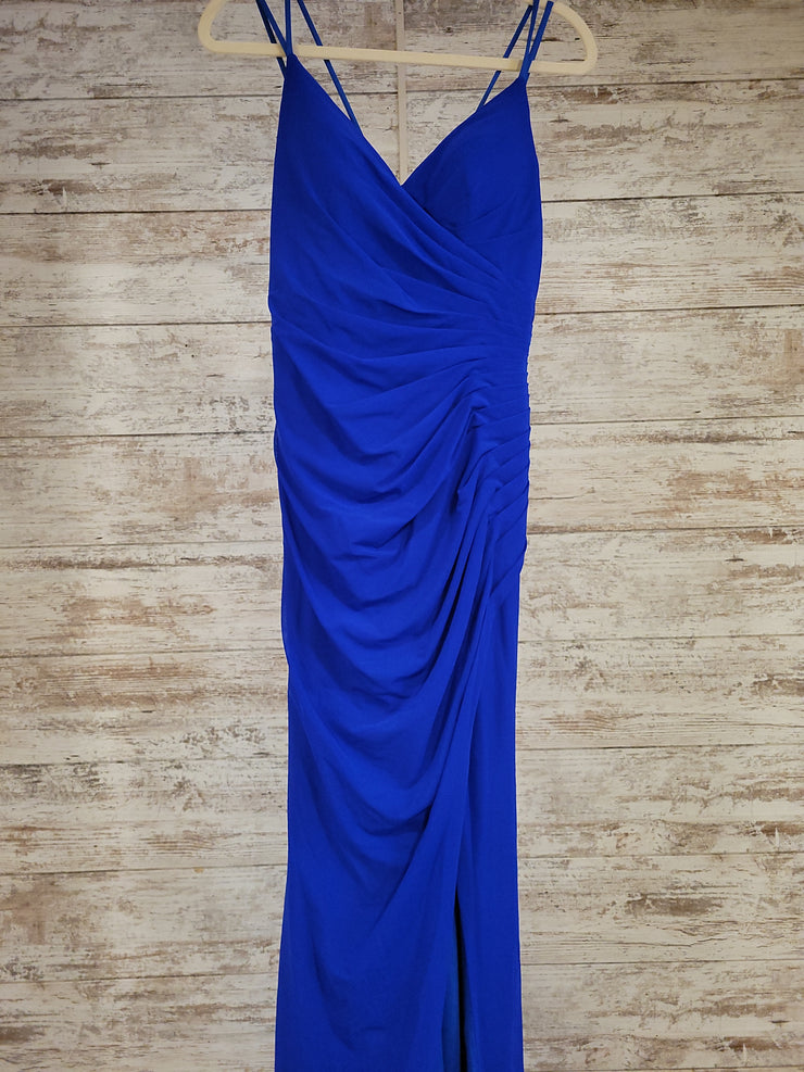 ROYAL BLUE LONG DRESS (NEW)