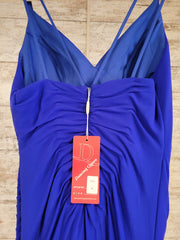 ROYAL BLUE LONG DRESS (NEW)
