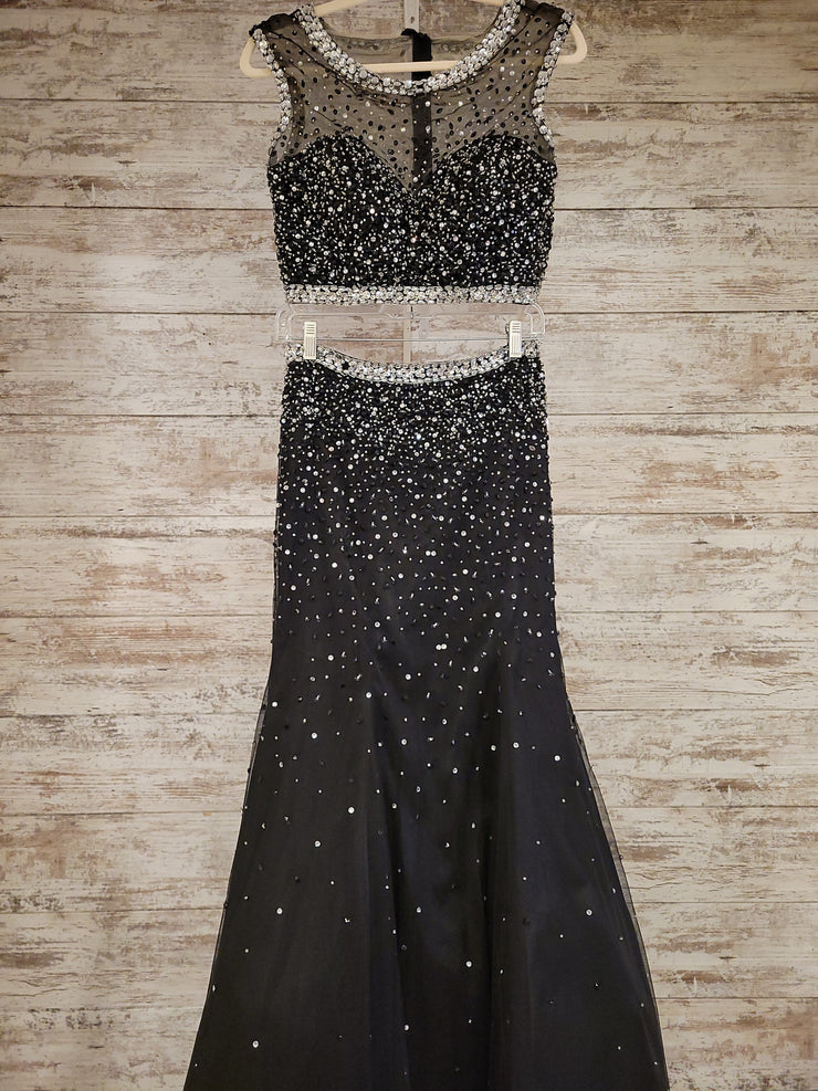 BLACK/SILVER SEQUIN MERMAID SE