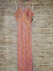PINK FULL SEQUIN GOWN (NEW)