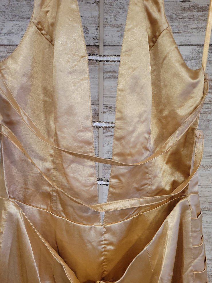 GOLD MERMAID GOWN (NEW)