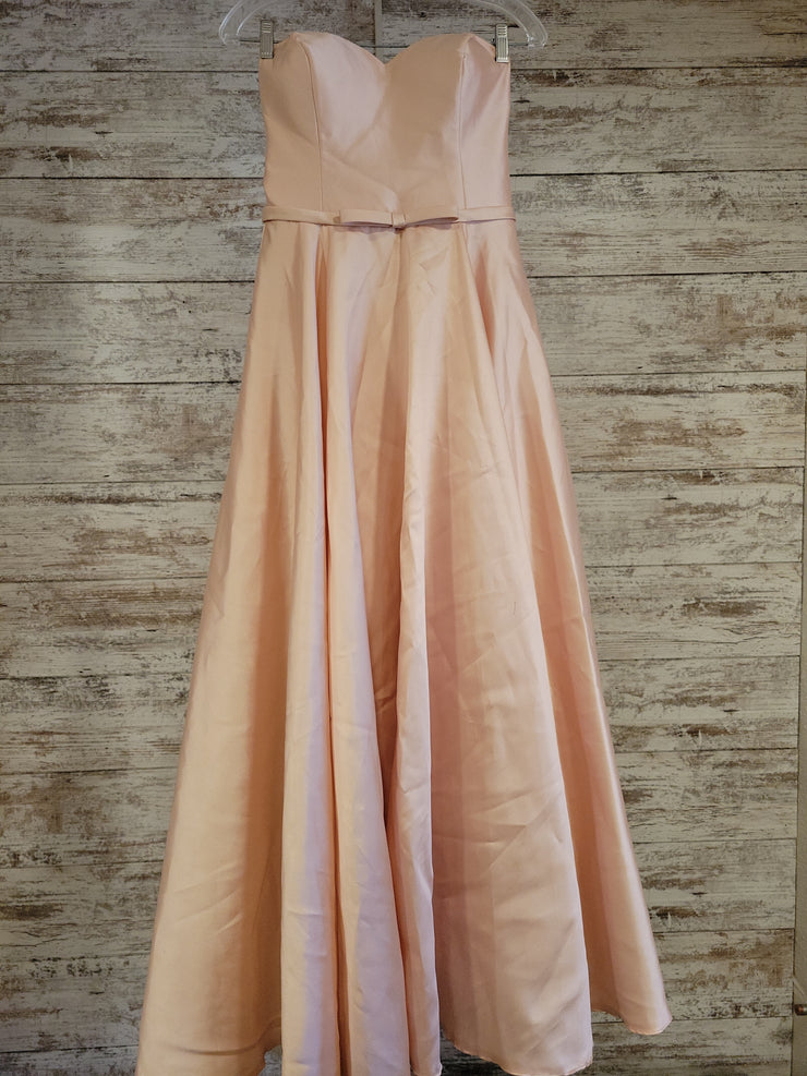 PEACH A LINE GOWN