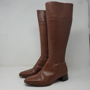 BROWN TALL LEATHER BOOTS $279