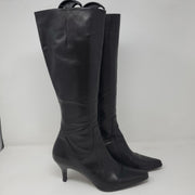 BLACK LEATHER BOOTS