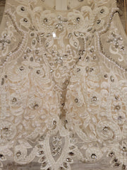 BLACK/WHITE 2 PC. LONG DRESS
