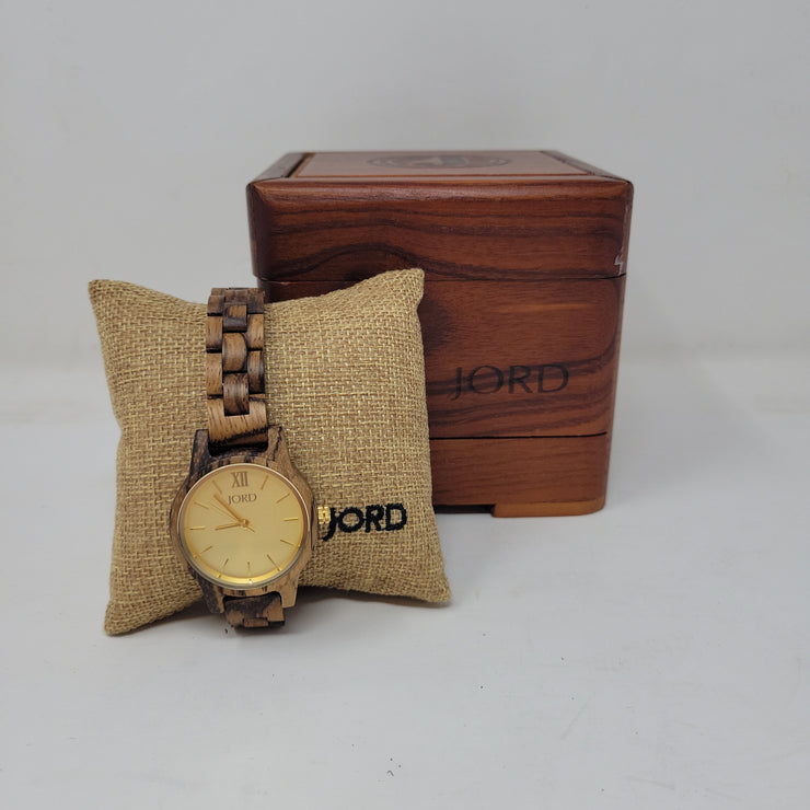 BROWN WOODEN WATCH (NEW) $189