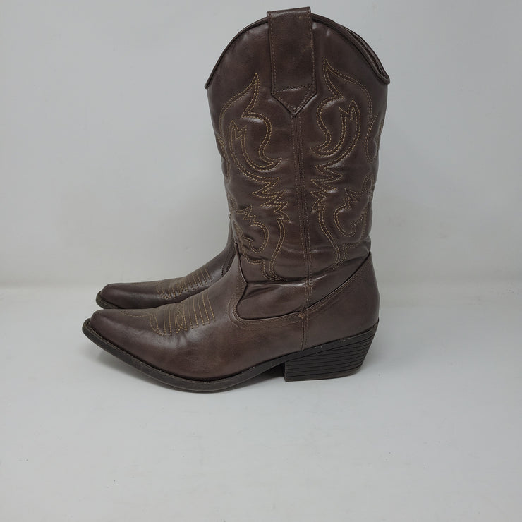 BROWN WESTERN BOOTS