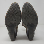 BROWN LEATHER SHORT BOOTS