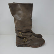 BROWN TALL BOOTS (NEW) $89