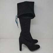 BLACK SUEDE BOOTS (NEW) $229