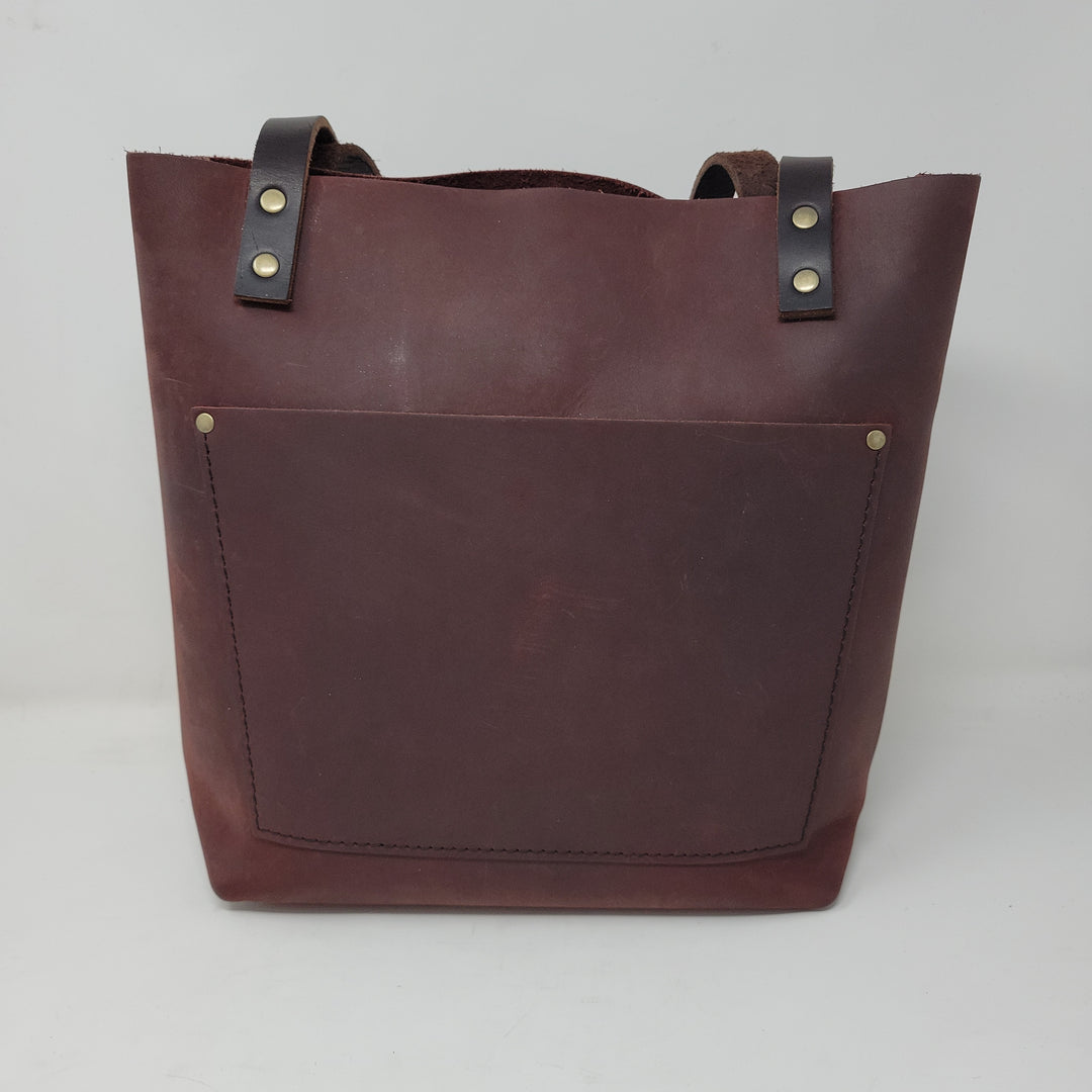 MERLOT LEATHER PURSE(NEW) $336 – Savvy Seconds Boutique