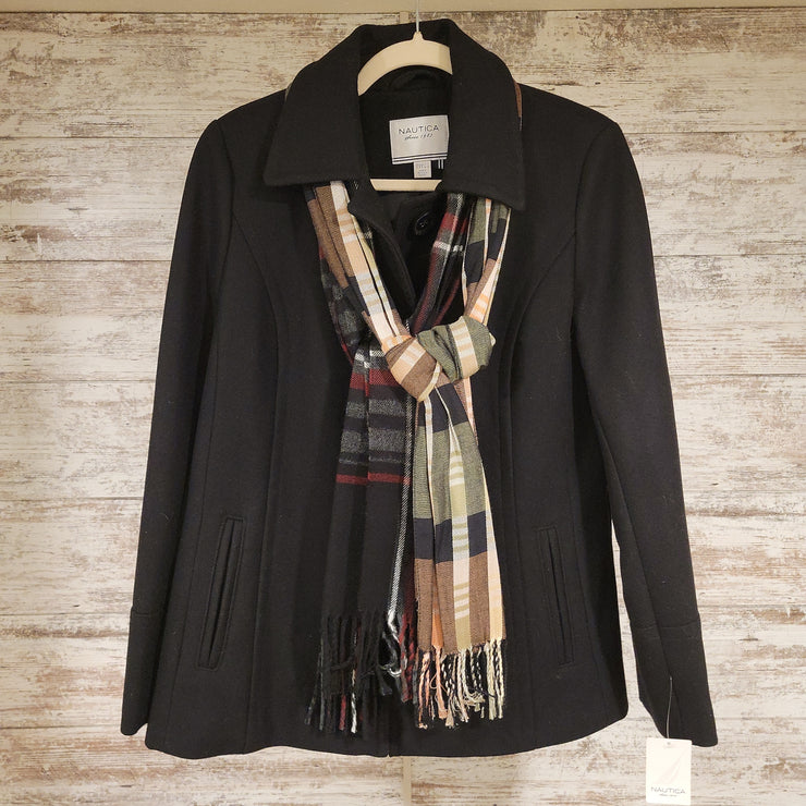 BLACK WOOL JACKET (NEW) $175