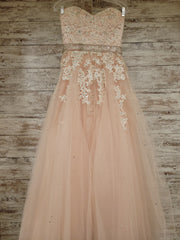 BLUSH/FLORAL A LINE/PRINCESS