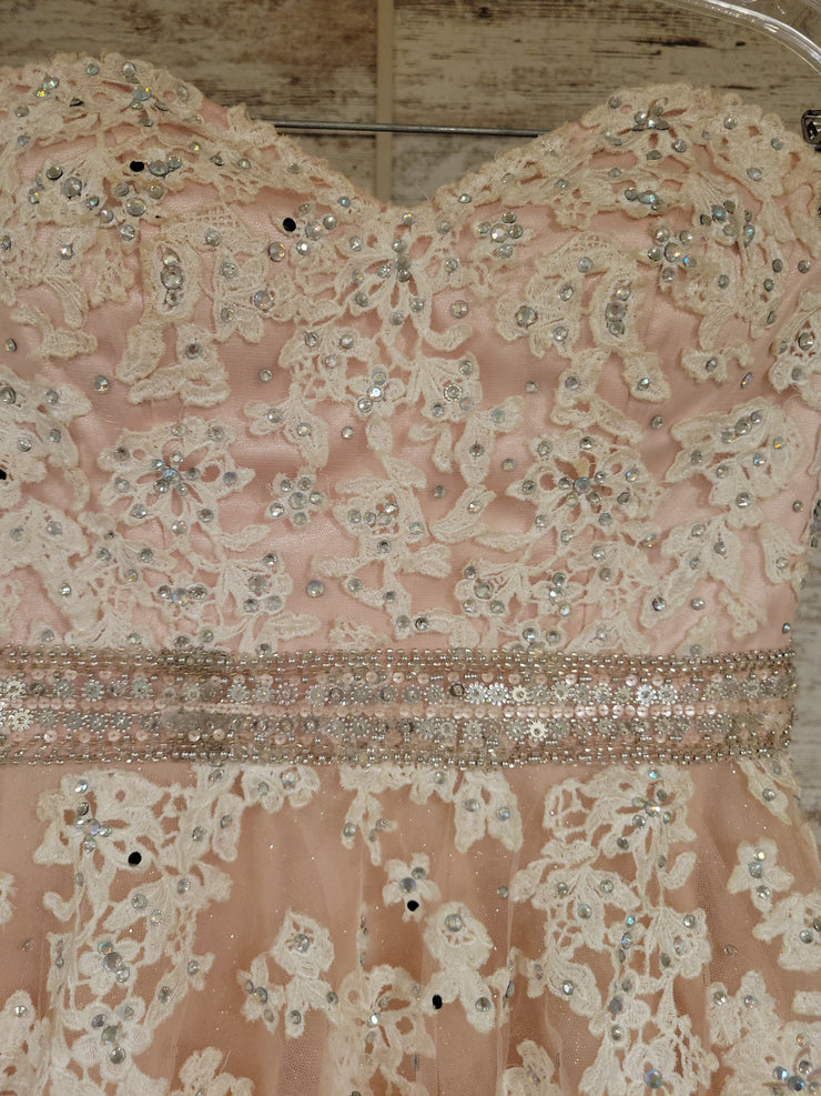 BLUSH/FLORAL A LINE/PRINCESS