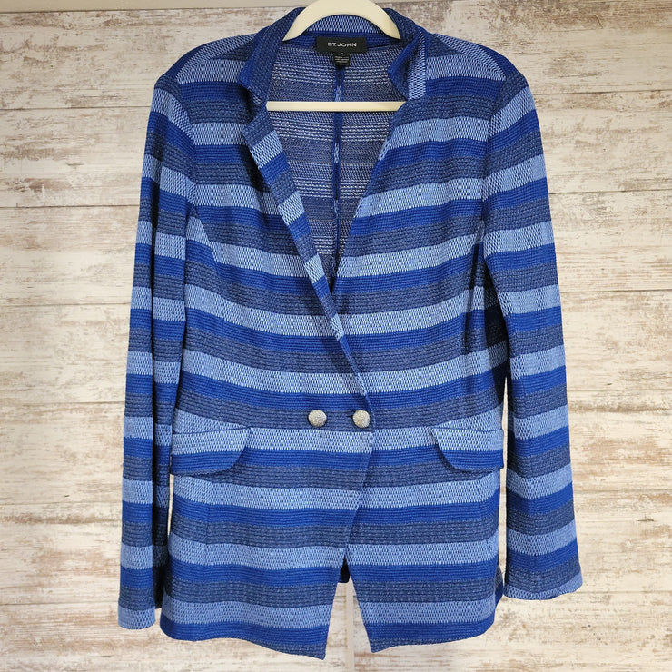 BLUE STRIPED JACKET $1295