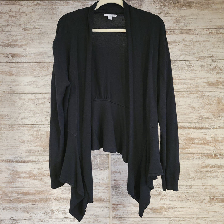 BLACK OPEN CARDIGAN