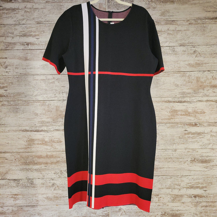 BLACK/RED SHORT DRESS $1095