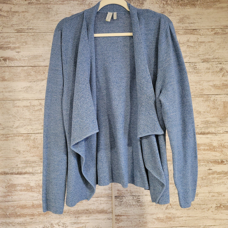 BLUE OPEN CARDIGAN