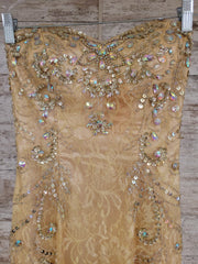 GOLD MERMAID GOWN