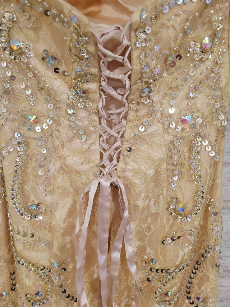GOLD MERMAID GOWN