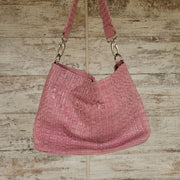 PINK LEATHER PURSE RET. $168