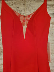 RED LONG EVENING GOWN (NEW)
