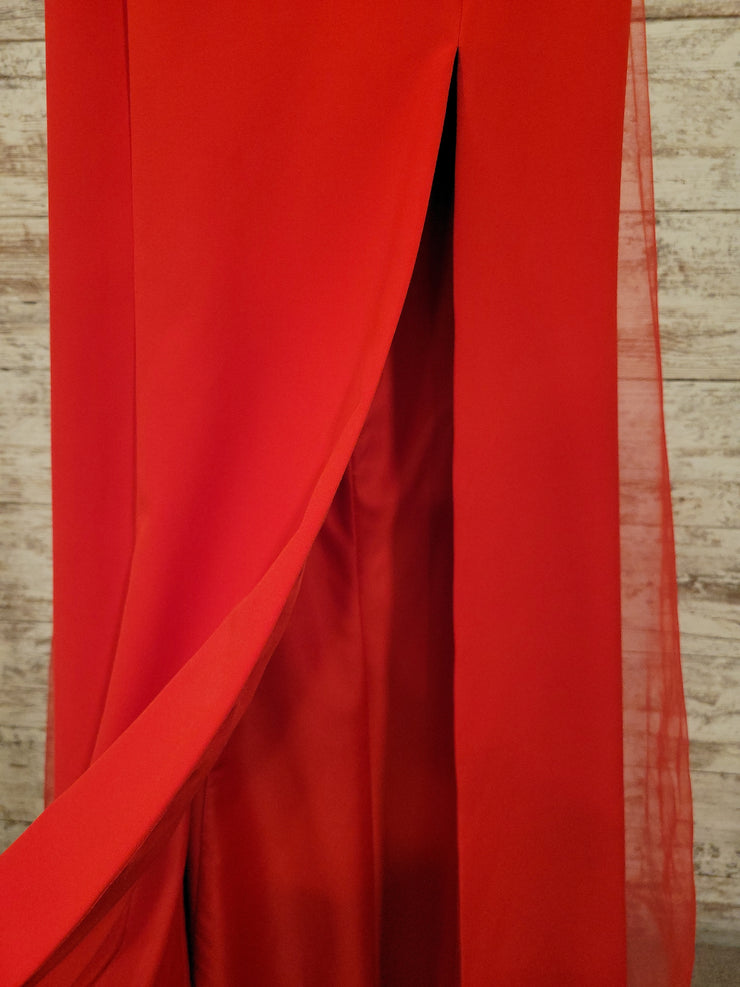 RED LONG EVENING GOWN (NEW)
