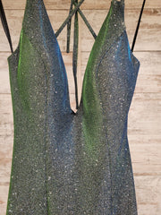 GREEN/BLUE SPARKLY MERMAID