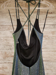 GREEN/BLUE SPARKLY MERMAID