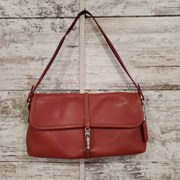 RED LEATHER PURSE A3J-7573