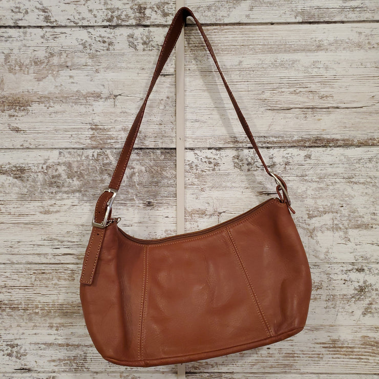 BROWN LEATHER PURSE