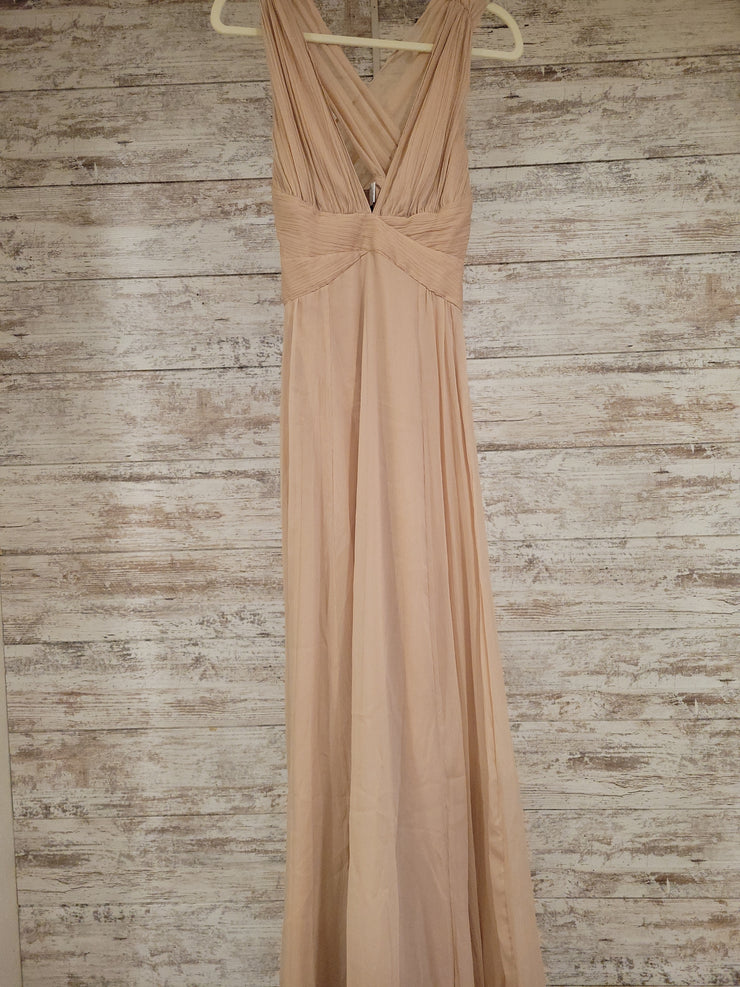 BLUSH LONG EVENING GOWN