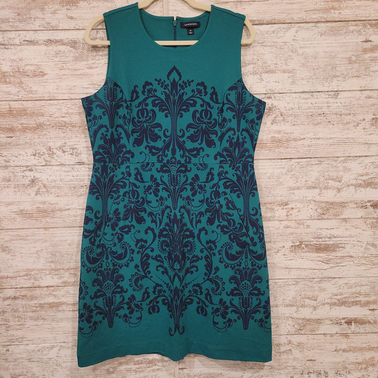 GREEN/BLUE SHORT DRESS - $99