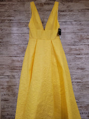 YELLOW A LINE GOWN (NEW)