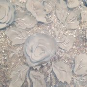 BLUE FULL SEQUIN LONG DRESS