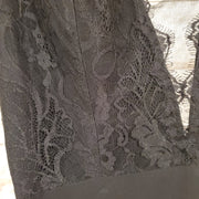 BLACK LONG EVENING GOWN