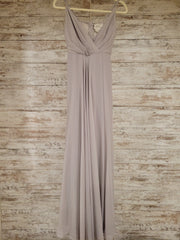 GRAY LONG EVENING GOWN