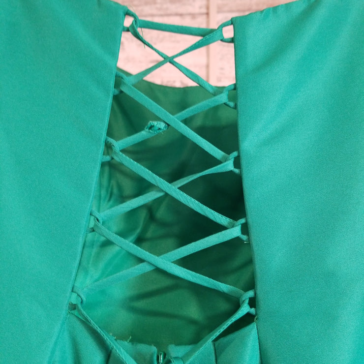 GREEN MERMAID GOWN (NEW)