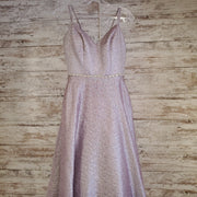 LAVENDER A LINE GOWN