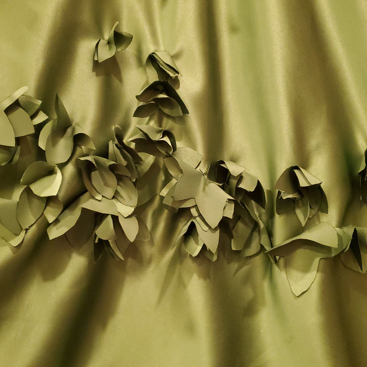 GREEN A LINE GOWN (NEW)